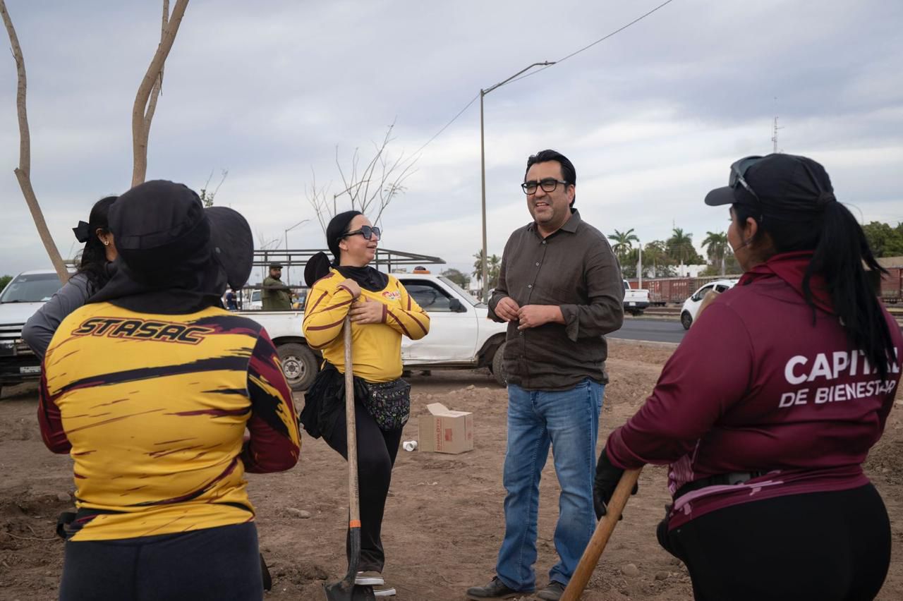 Gámez Mendívil supervisa avances en la obra del Eje Federalismo, Culiacán