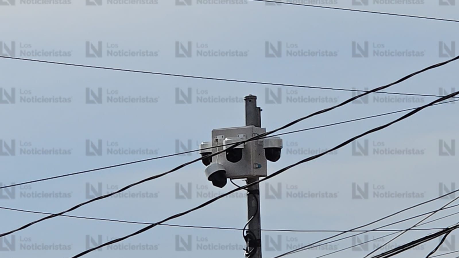 Grupo armado dispara contra cámaras de videovigilancia en Lomas del Sol, Culiacán