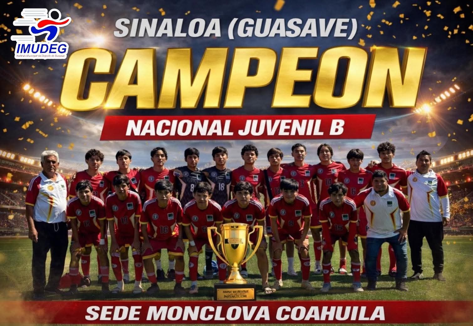 Guasavenses campeones del Torneo Nacional Sub-16