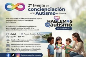 Invitan a evento de Autismo en Culiacán