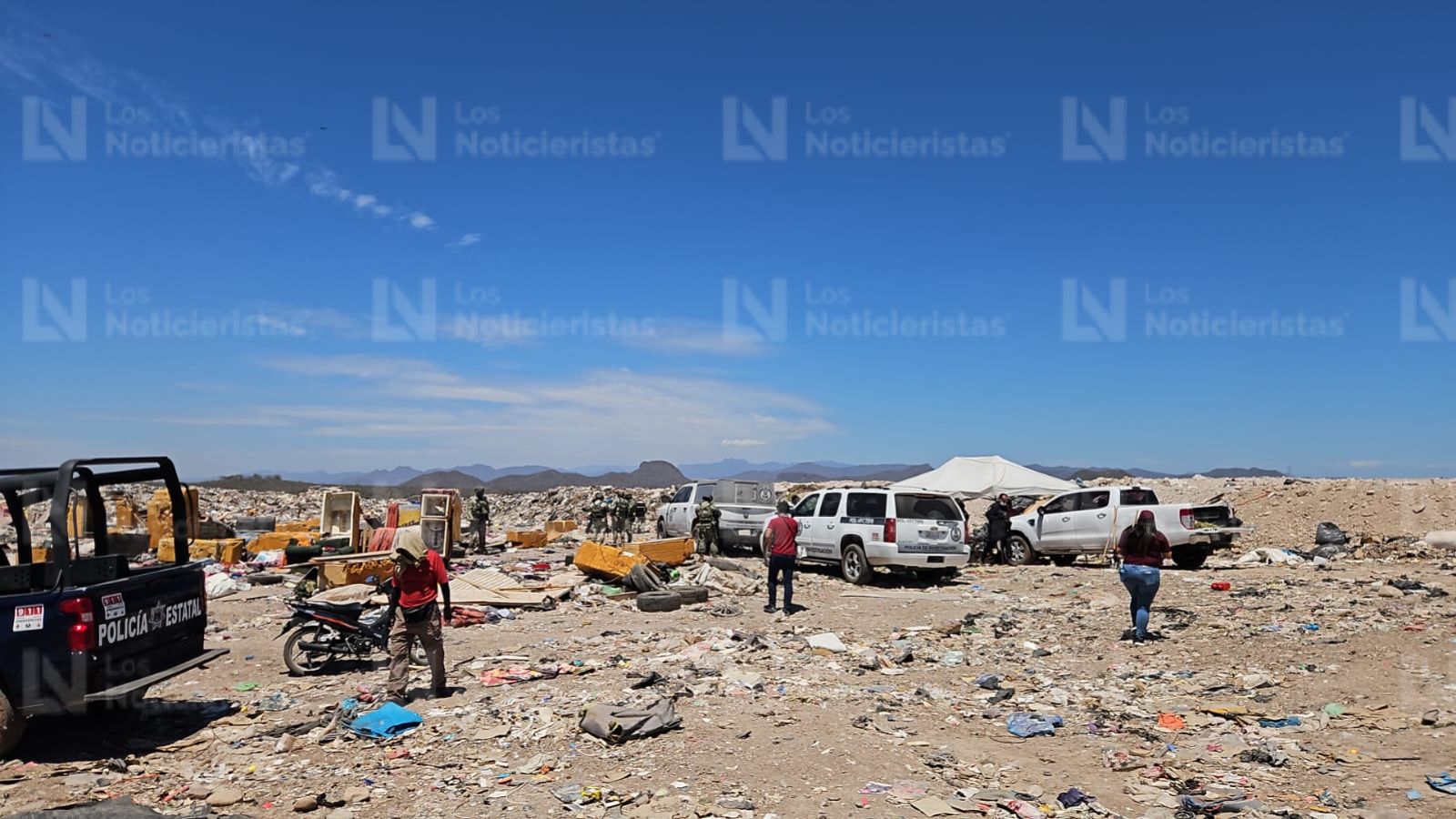 Ejecutados a balazos encuentran a dos hombres en el basurón de Culiacán