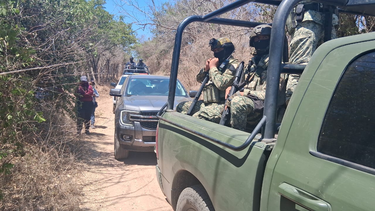 rastreadoras y autoridades acuden a el verde concordia por posible hallazgo relacionado con cuerpos de desaparecidos