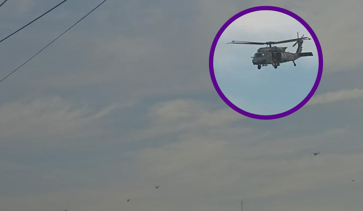 Megaoperativo militar en la sierra de Durango; despegan helicópteros Black Hawk desde Culiacán