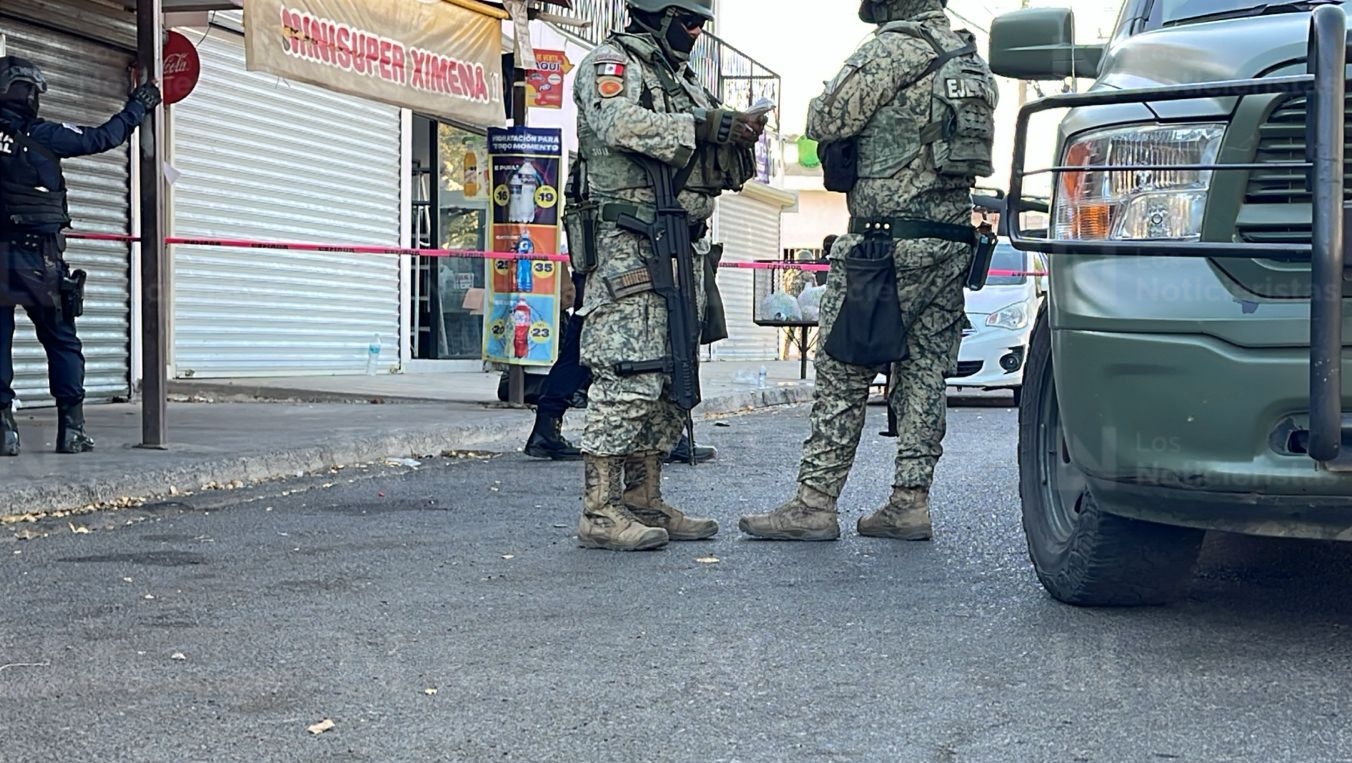 Balean a un hombre al interior de un local en el sector 4 de Marzo en Culiacán,