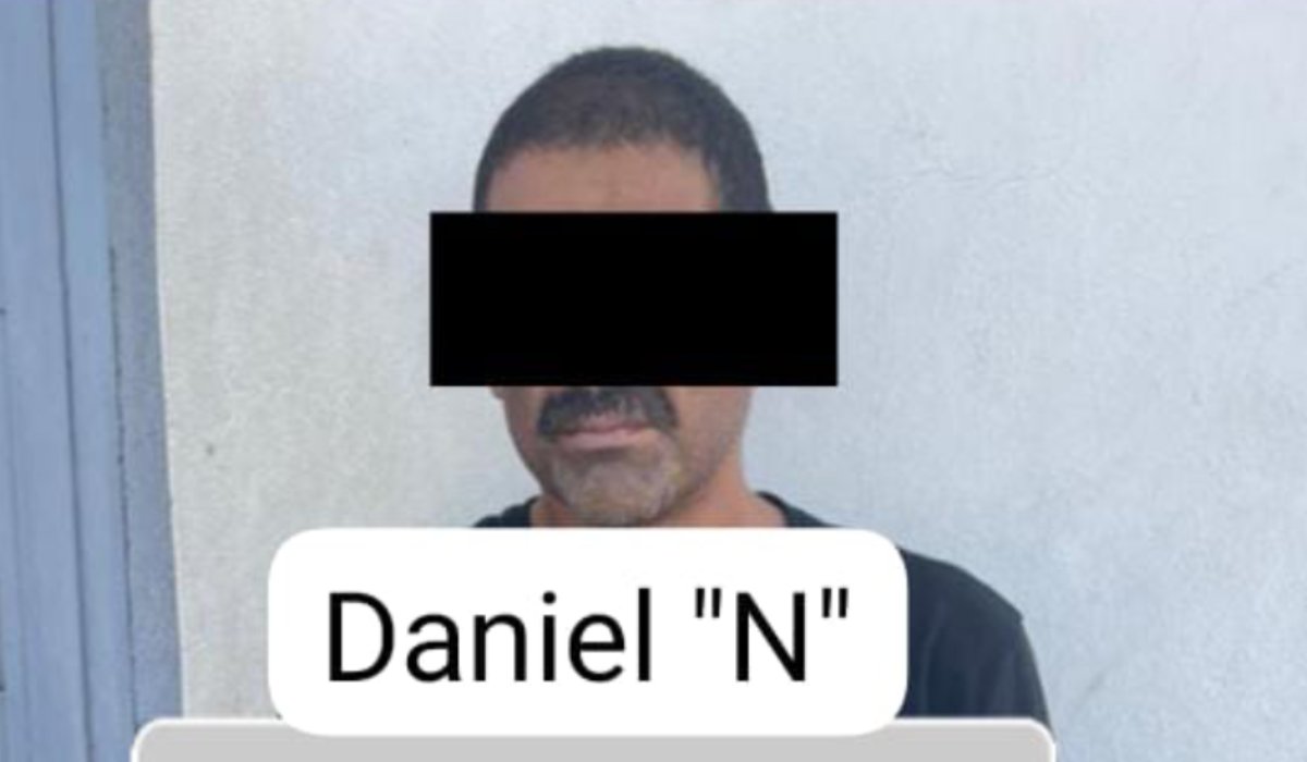 Hombre detenido en Mazatlán, Sinaloa