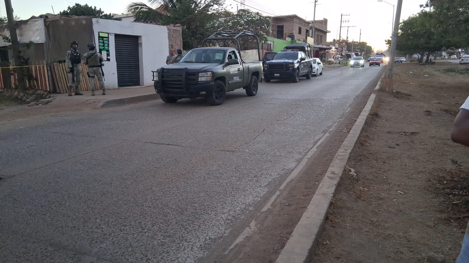 Hombre resulta herido tras ataque armado en Valle de Urías, Mazatlán