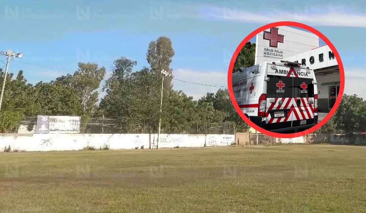 Hombre es atacado a balazos en una cancha de futbol del sector Pemex, Culiacán