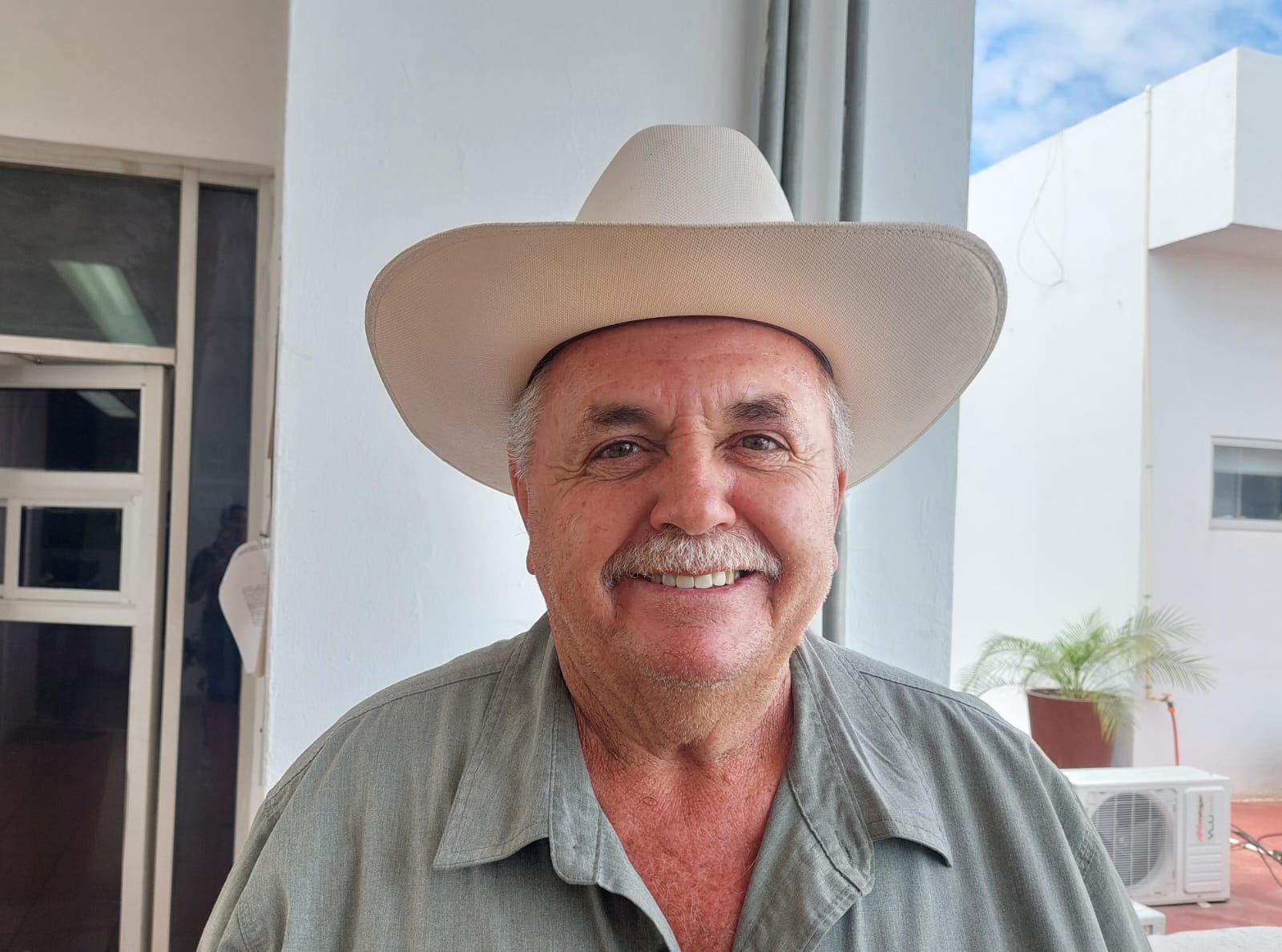 Honorio Camacho, presidente de la Asociación Ganadera de Salvador Alvarado