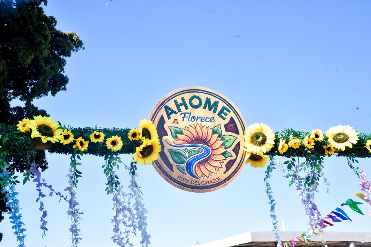 Inauguración del programa "Ahome Florece"