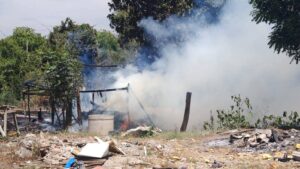 Incendio en vivienda en Mazatlán