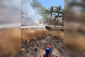 Incendio en El Zapote