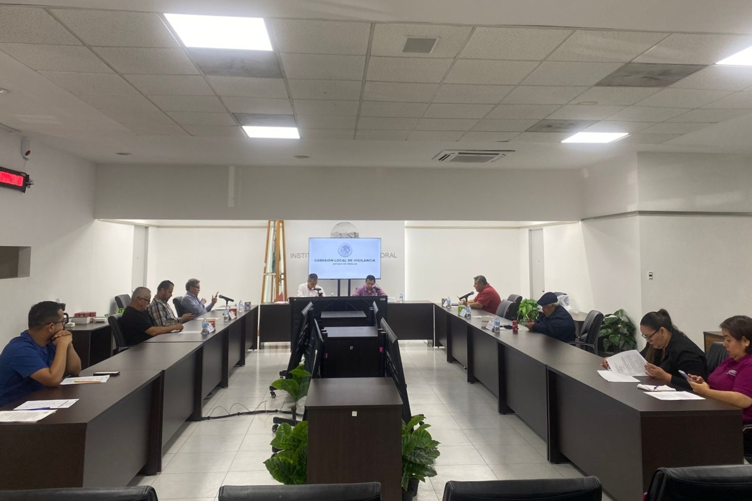 Junta Local del Instituto Nacional Electoral (INE), la Comisión Local de Vigilancia (CLV) del Registro Federal de Electores (RFE) en el estado de Sinaloa