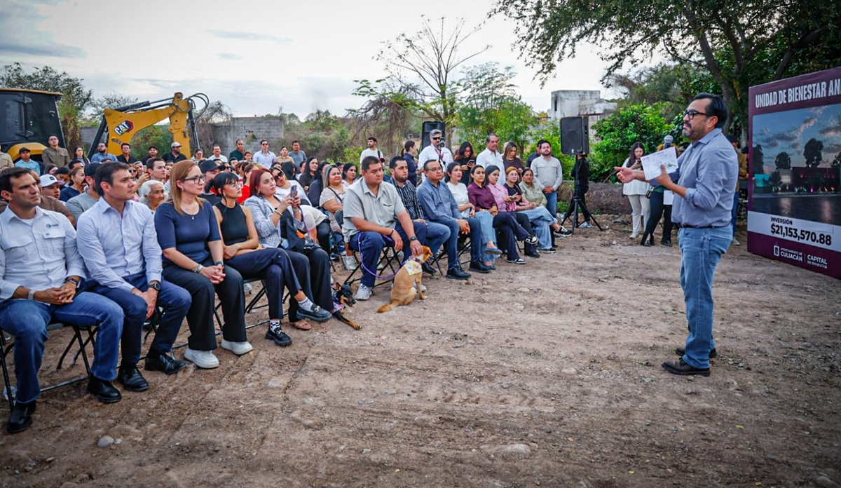 Inicia construcción de Unidad de Bienestar Animal en Culiacán