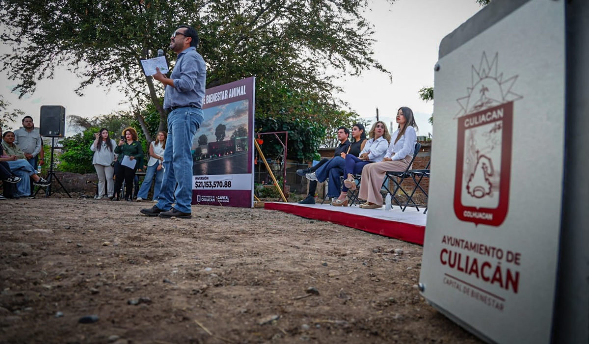 Inicia construcción de Unidad de Bienestar Animal en Culiacán