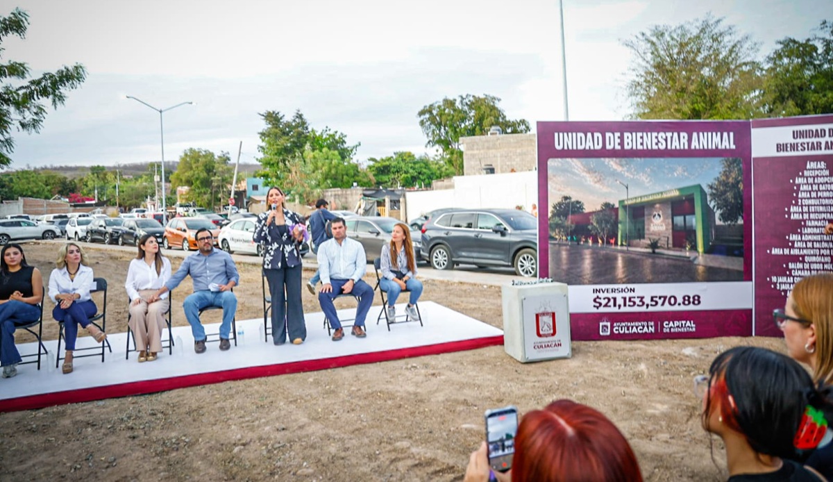 Inicia construcción de Unidad de Bienestar Animal en Culiacán