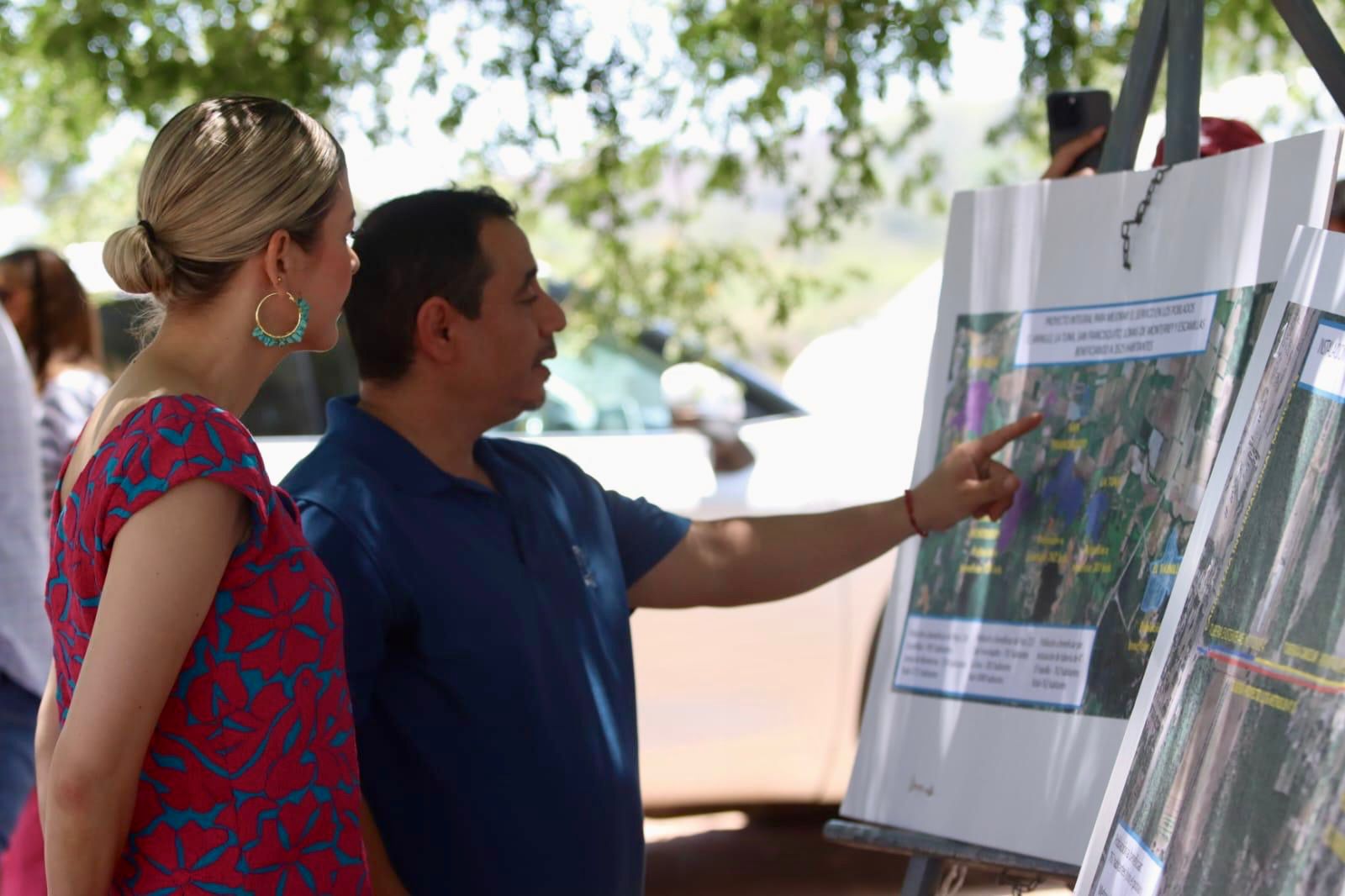 Instalación de nueva red de agua potable en El Vainillo, Mazatlán
