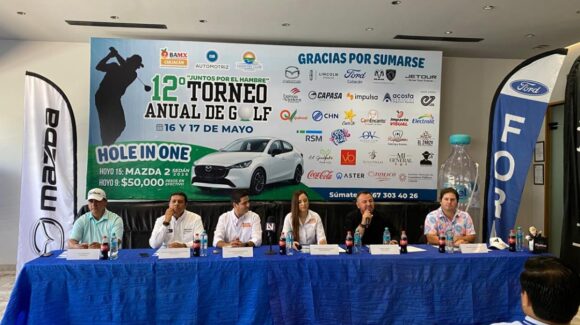 ¡Gana un auto! Invitan al 12vo torneo anual de golf en favor del banco de alimentos de Culiacán