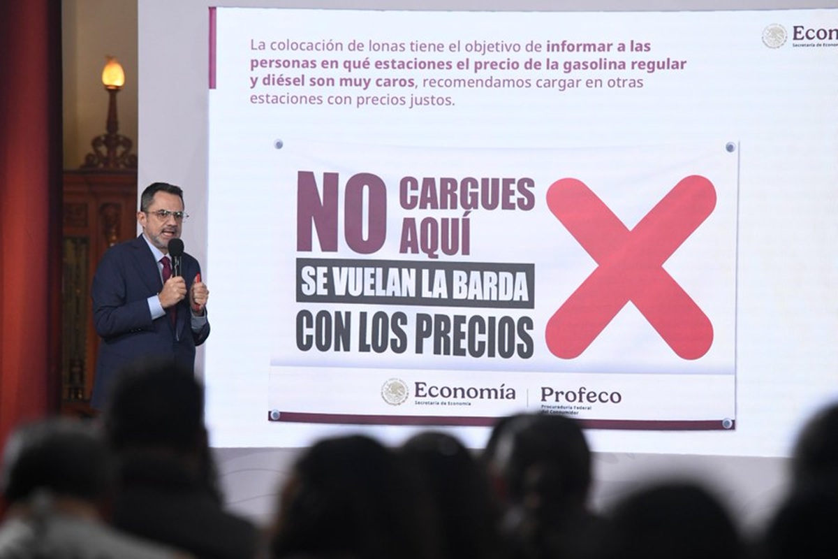 Iván Escalante de Profeco, sobre las gasolineras caras