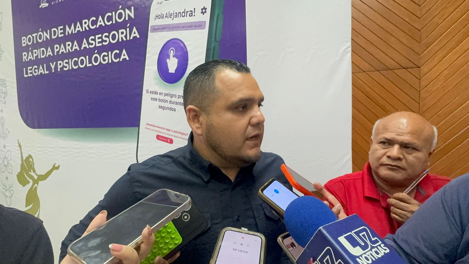 Jaime Othoniel Barrón Valdez, titular de la Secretaría de Seguridad Pública de Mazatlán
