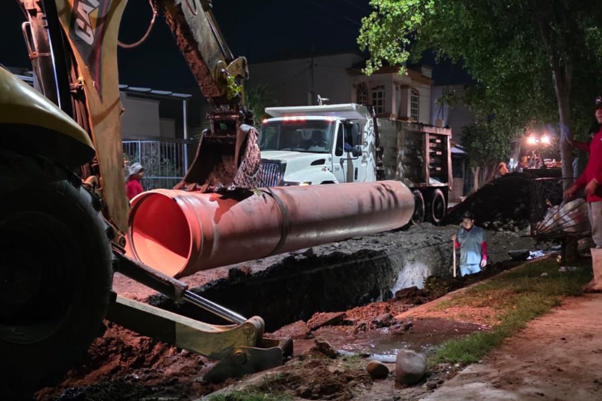 Japac refuerza el mantenimiento y la sustitución de drenaje en Culiacán