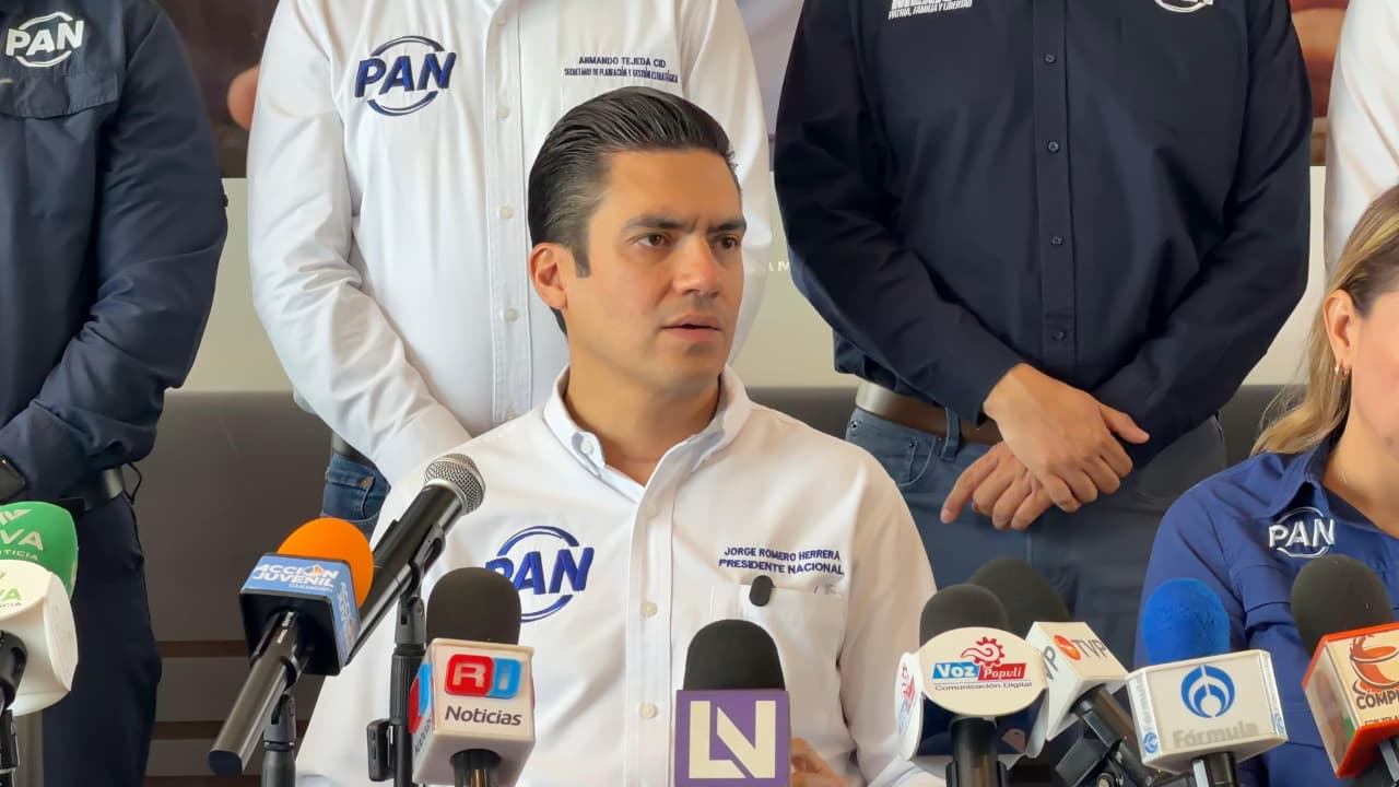 Dirigente nacional del Partido Acción Nacional, Jorge Romero Herrera