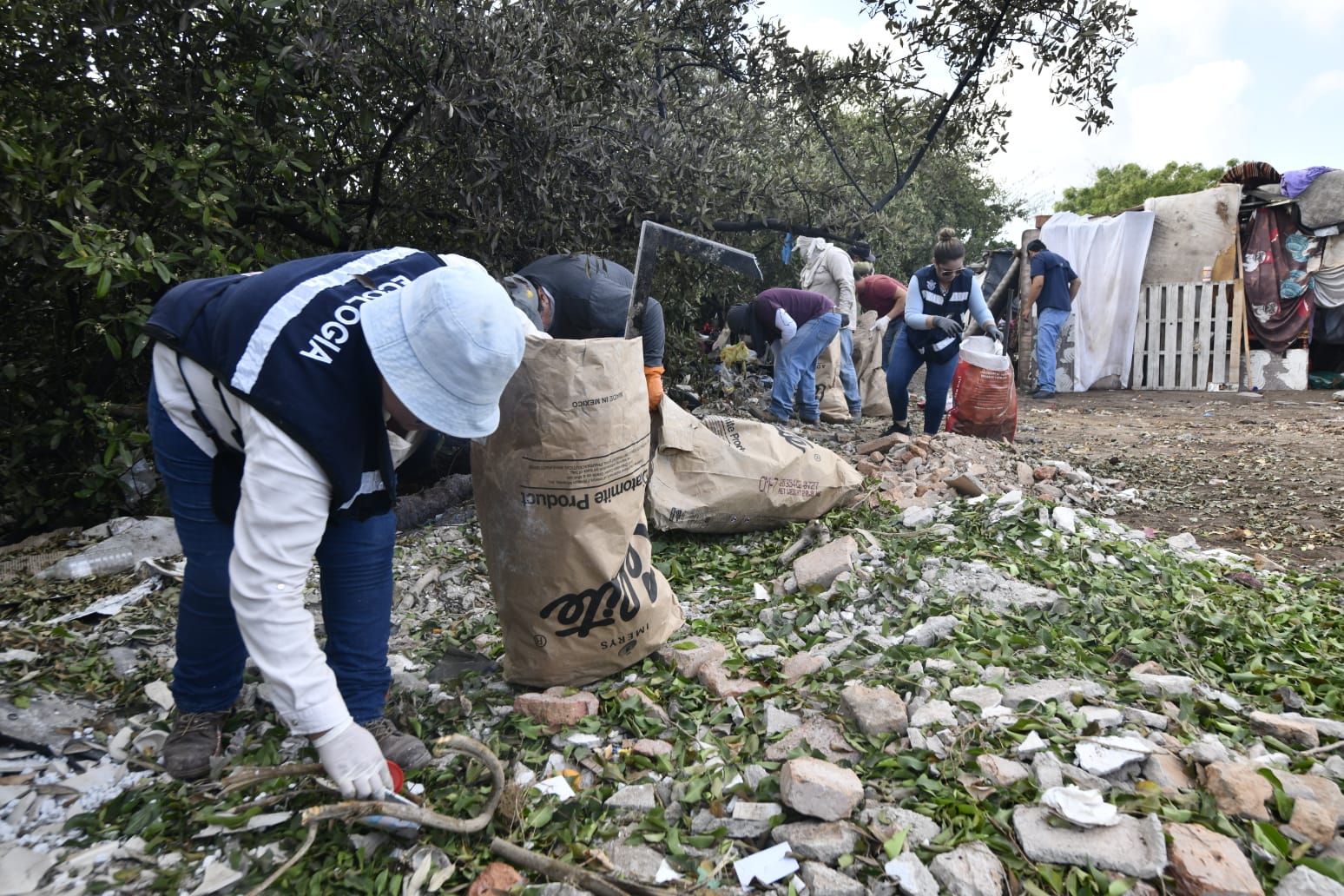 Jornada de limpieza en el Estero El Infiernillo, Mazatlán
