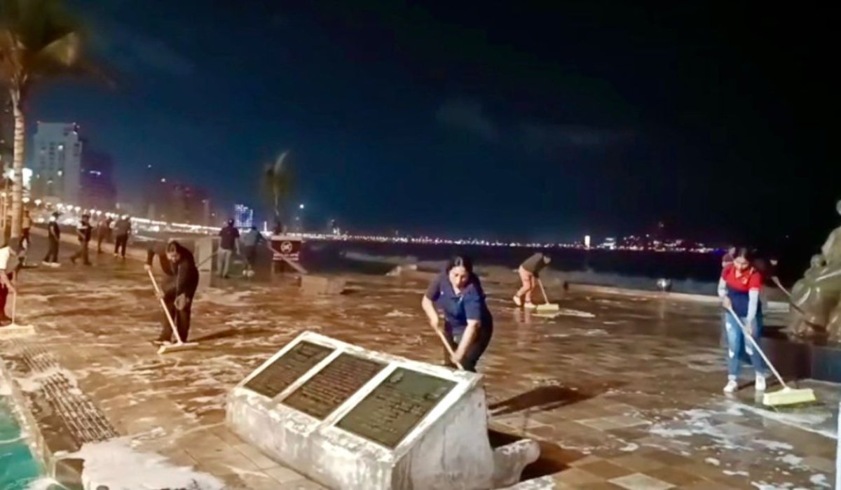 Jornada de limpieza en Mazatlán