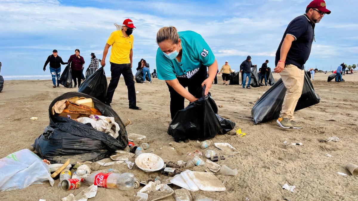 jornada de limpieza en playas de guamuchil sin