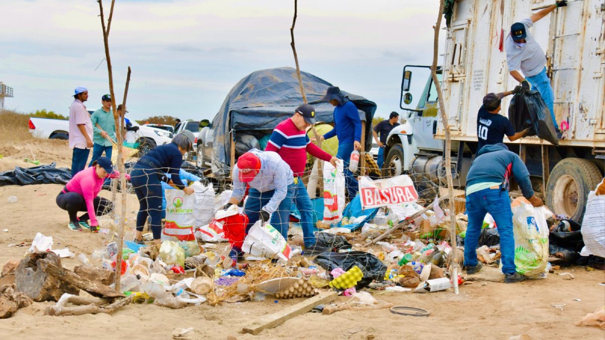jornada de limpieza en playas de guamuchil