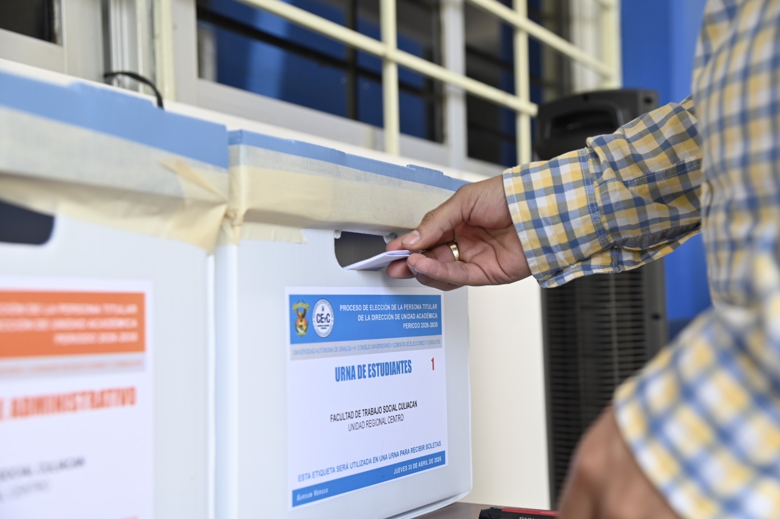 Jornada electoral en la UAS