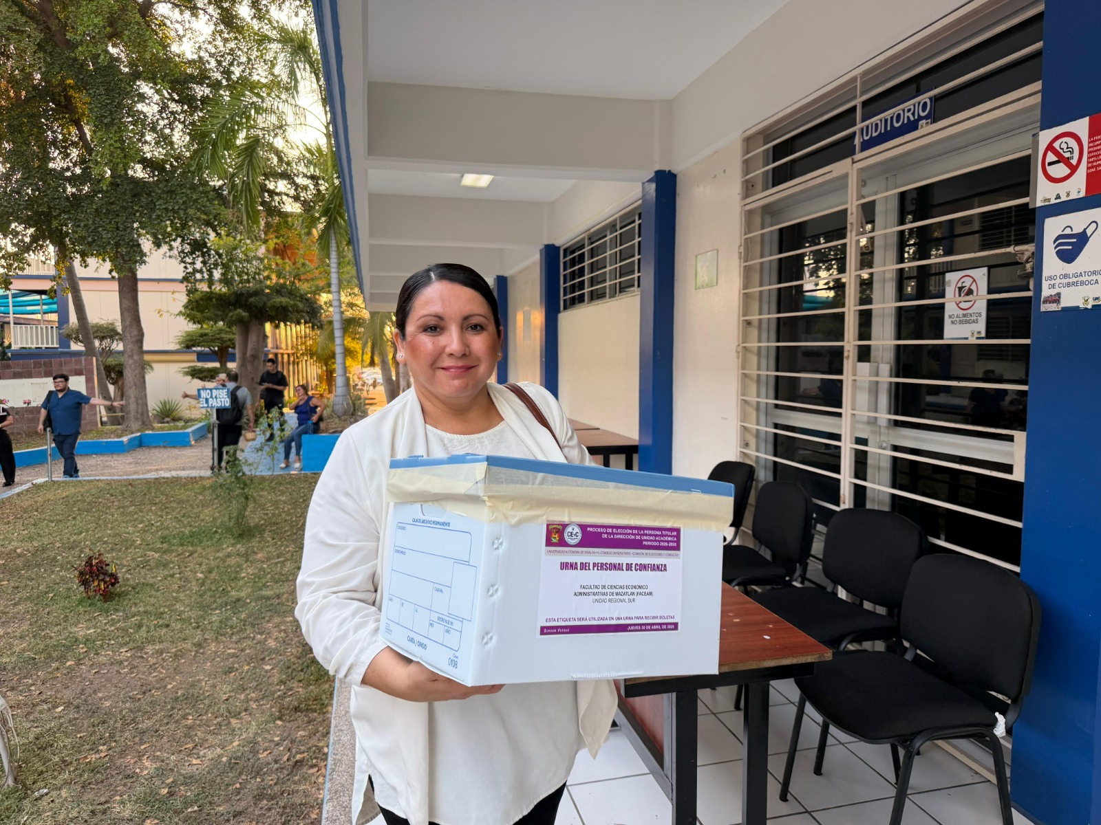 Jornada electoral en la UAS