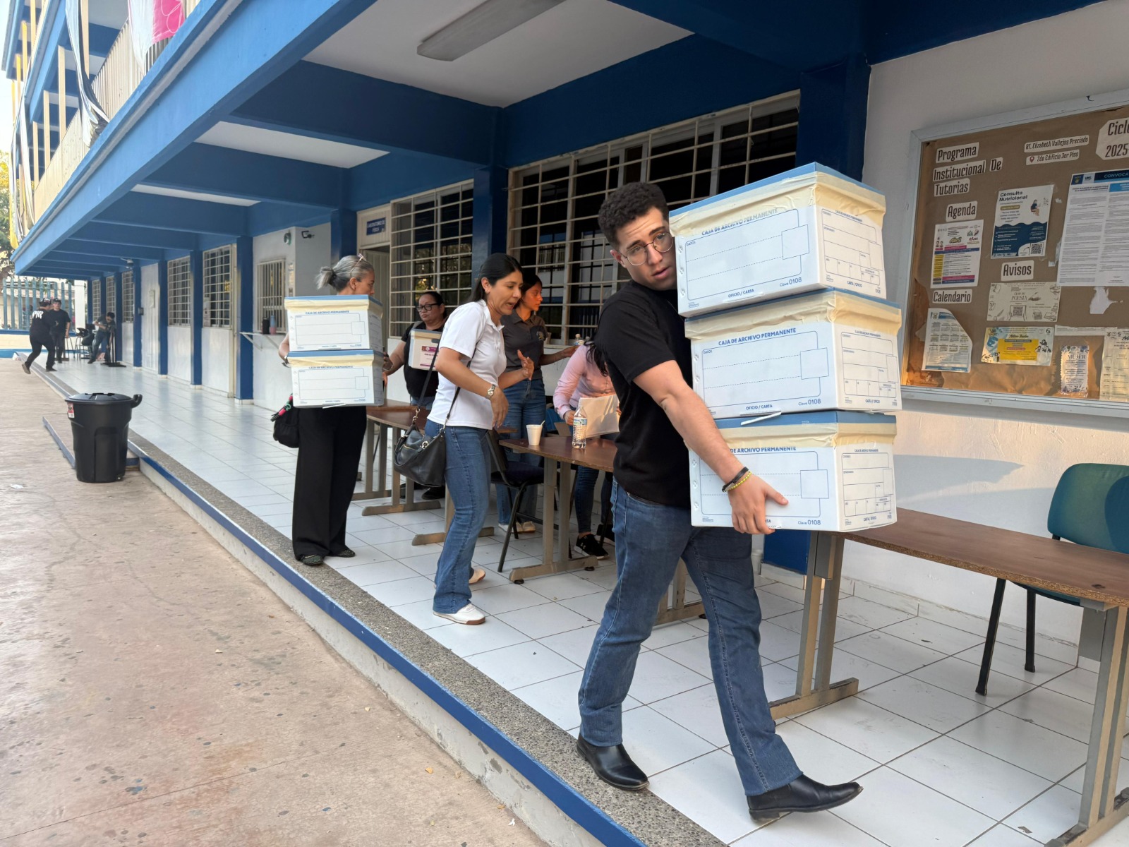Jornada electoral en la UAS