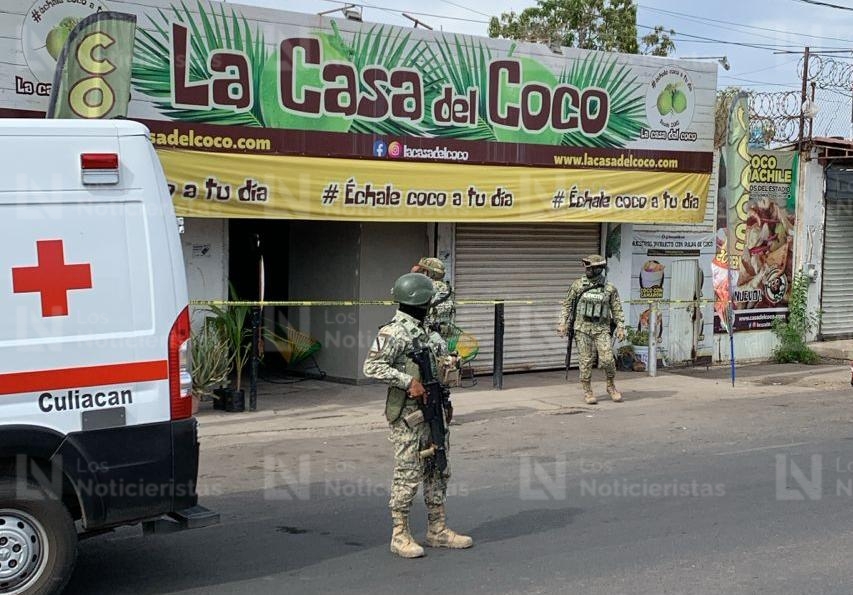 Ejecutan a un hombre dentro de la Casa del Coco en Bacurimí de Culiacán