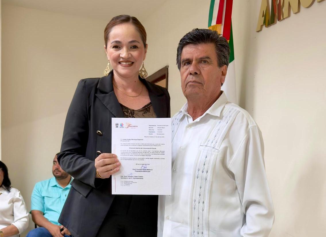 Llarely Sugey Montoya asume la Dirección de Comunicación Social de Mocorito