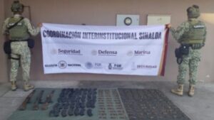 localiza ejercito campamento armado en elota