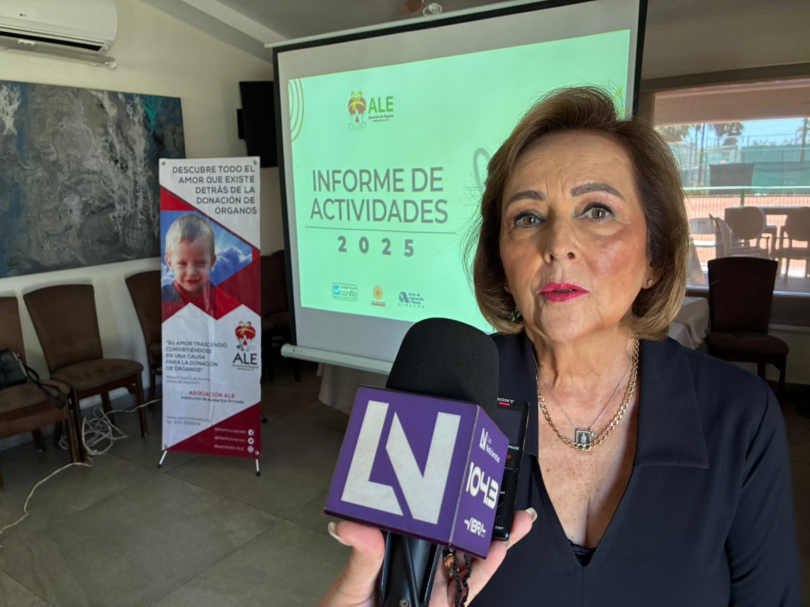 Lucila Careaga Castro, presidenta de Asociación ALE