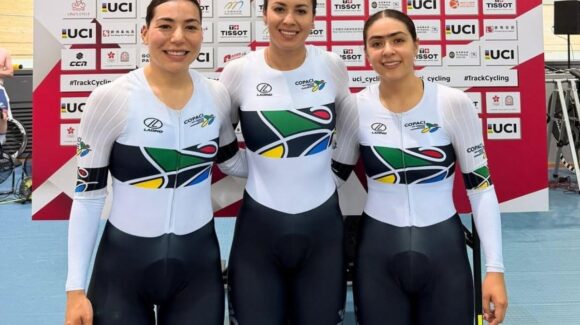 La sinaloense Daniela Gaxiola se coloca en el top 5 por equipos del Mundial de Ciclismo en China