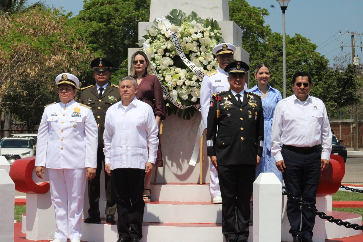 Elemento de la Marina conmemoran en Mazatlán el 112 aniversario de la gesta heroica de Veracruz de 1914