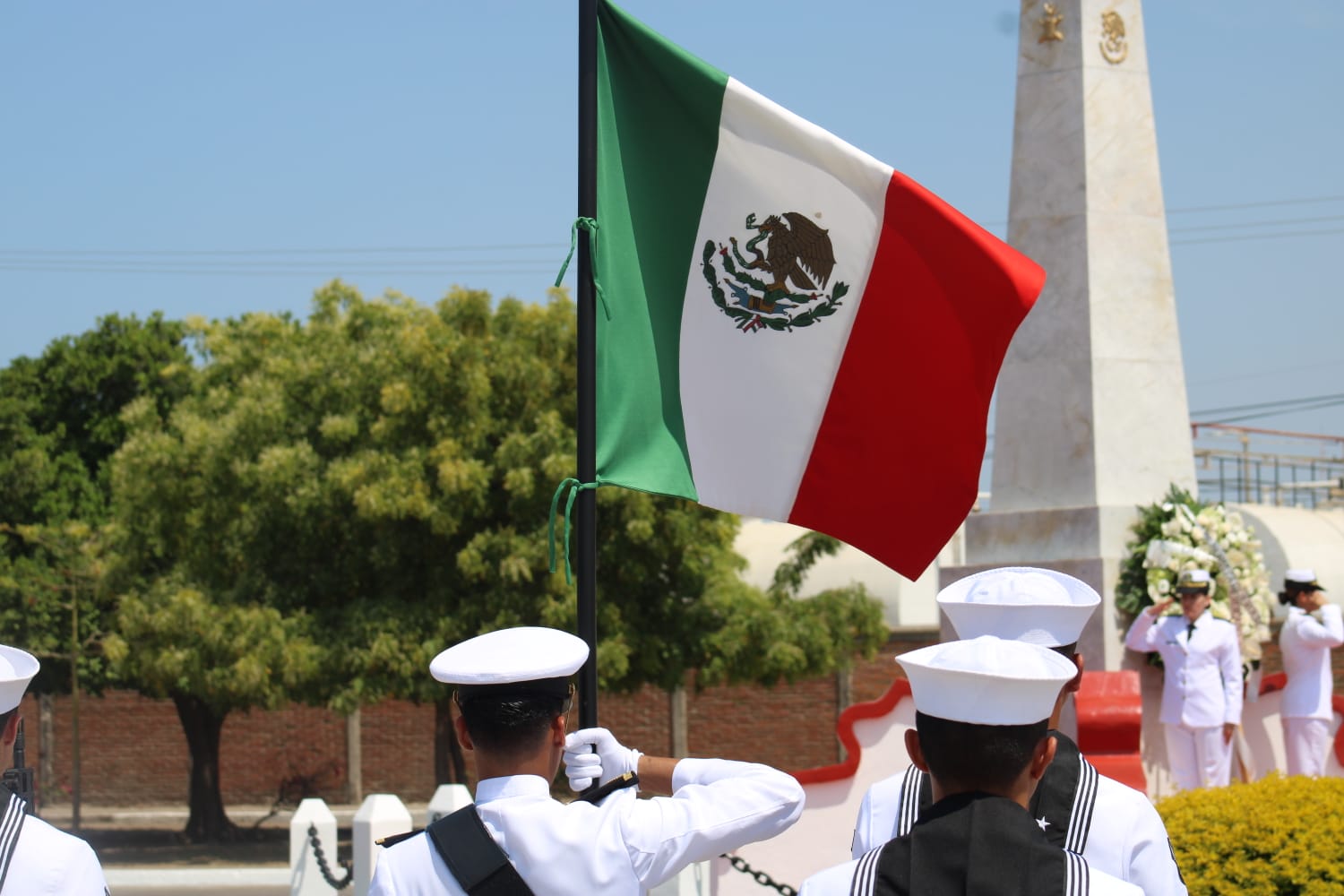 Elemento de la Marina conmemoran en Mazatlán el 112 aniversario de la gesta heroica de Veracruz de 1914