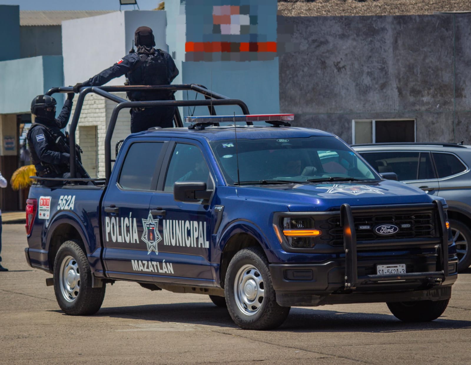 Recuperan vehículo robado tras operativo en El Campestre, Mazatlán, Sinaloa