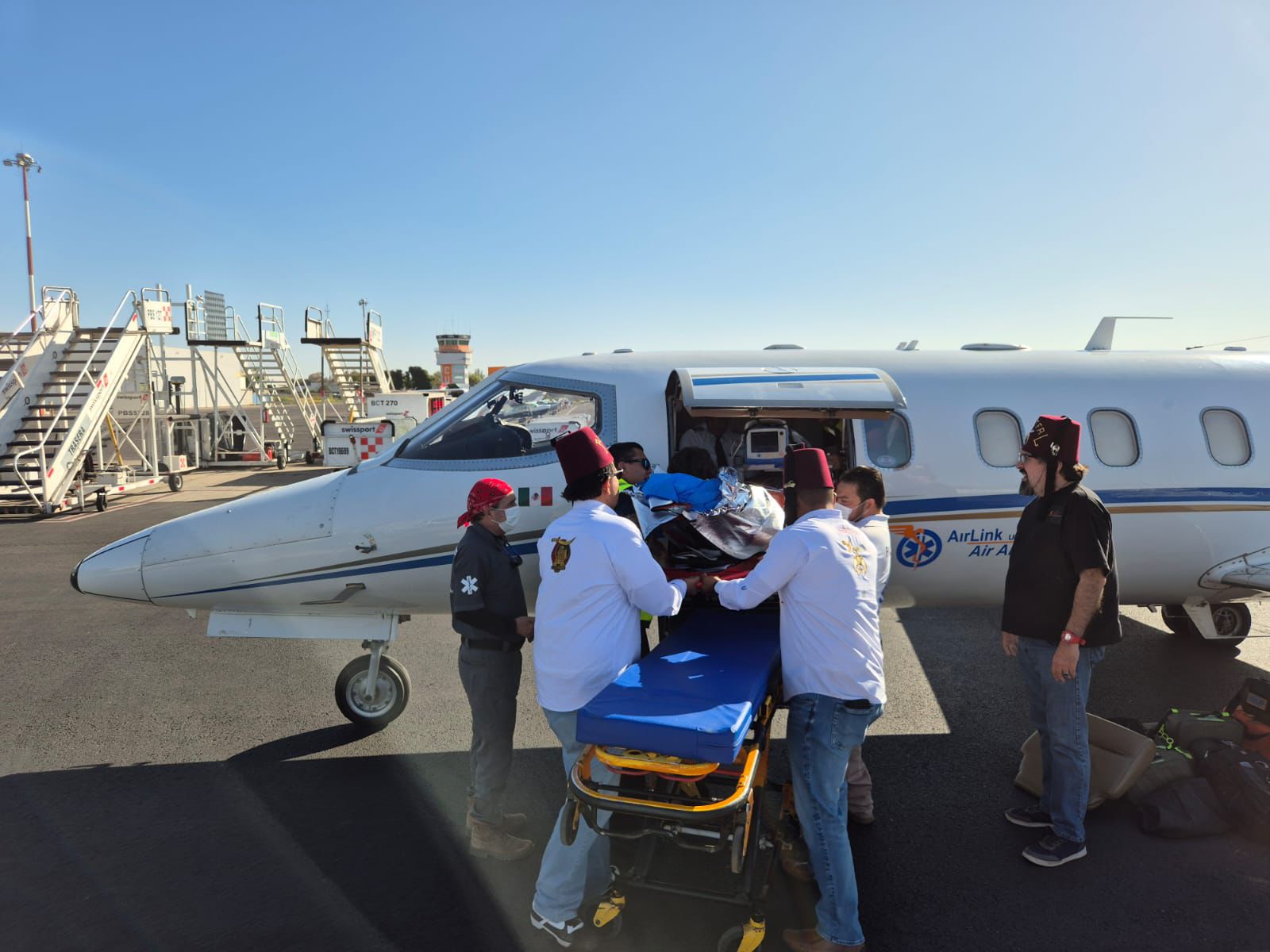 Menor con quemaduras tras accidente en Badiraguato es trasladado a un Hospital Shriners en Estados Unidos