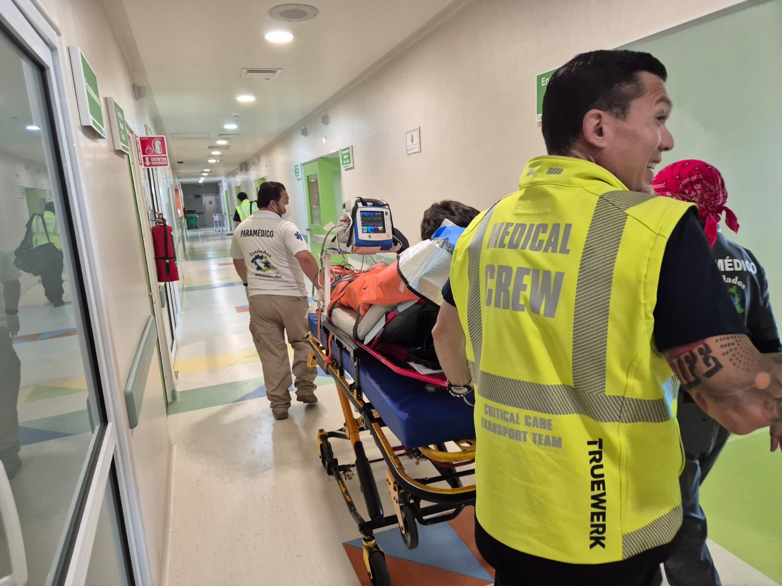 Menor con quemaduras tras accidente en Badiraguato es trasladado a un Hospital Shriners en Estados Unidos