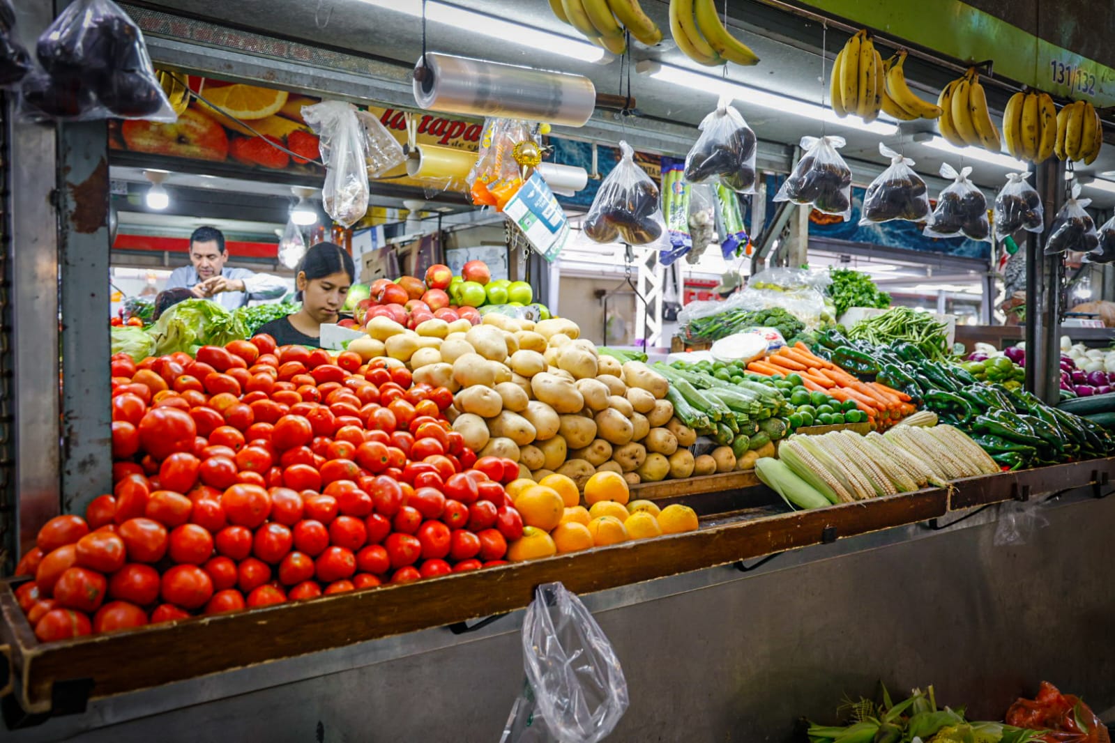 Puesto en el mercado Garmendia