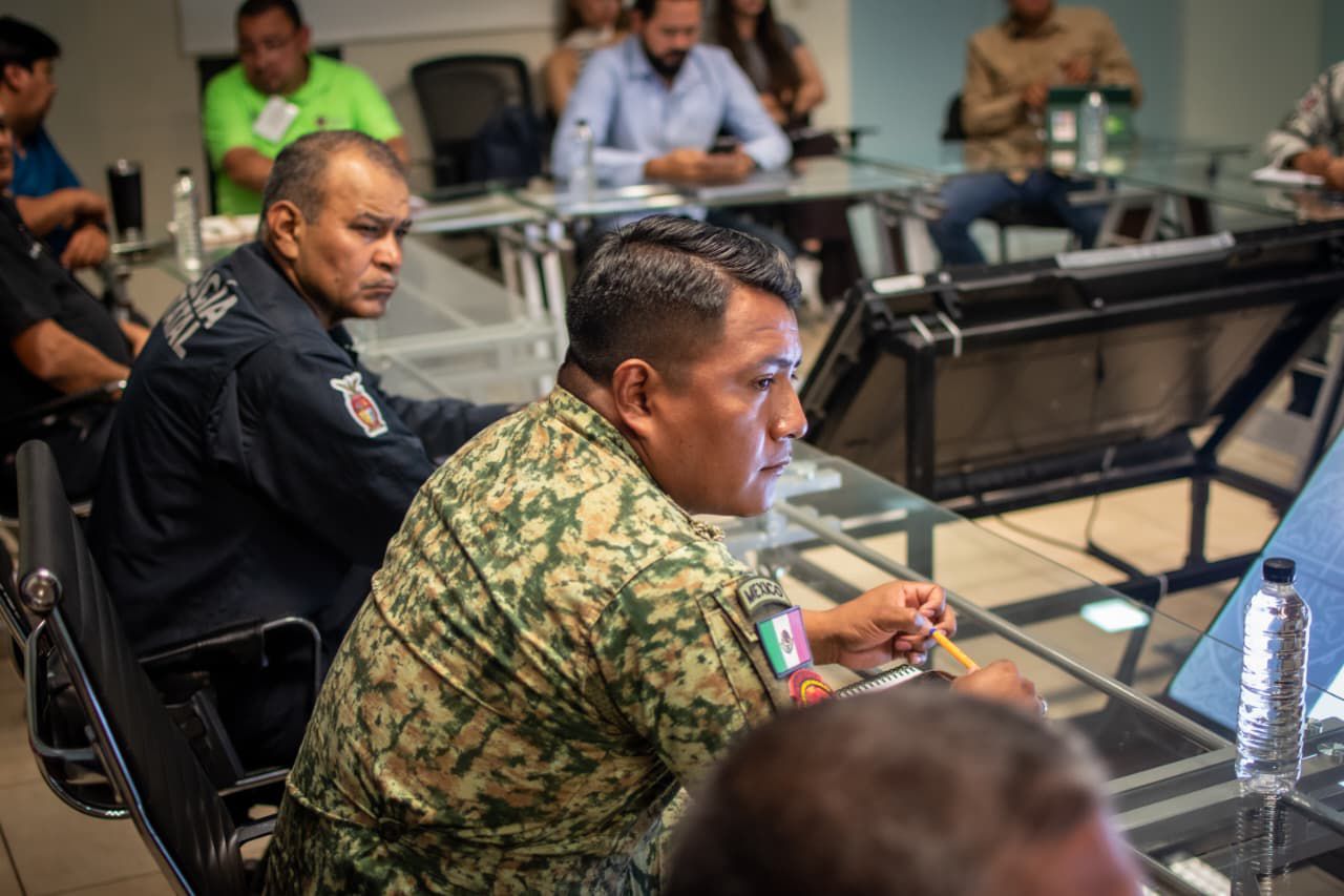 Reunión de seguridad operativo día del niño