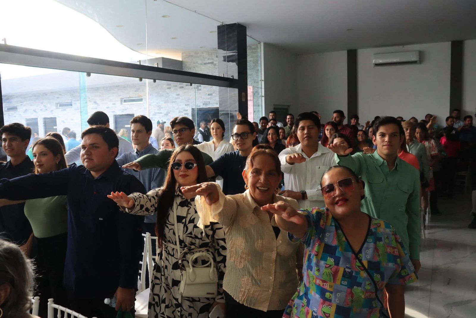 Militantes del PVEM en Culiacán