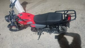 Moto recuperada en Mazatlán