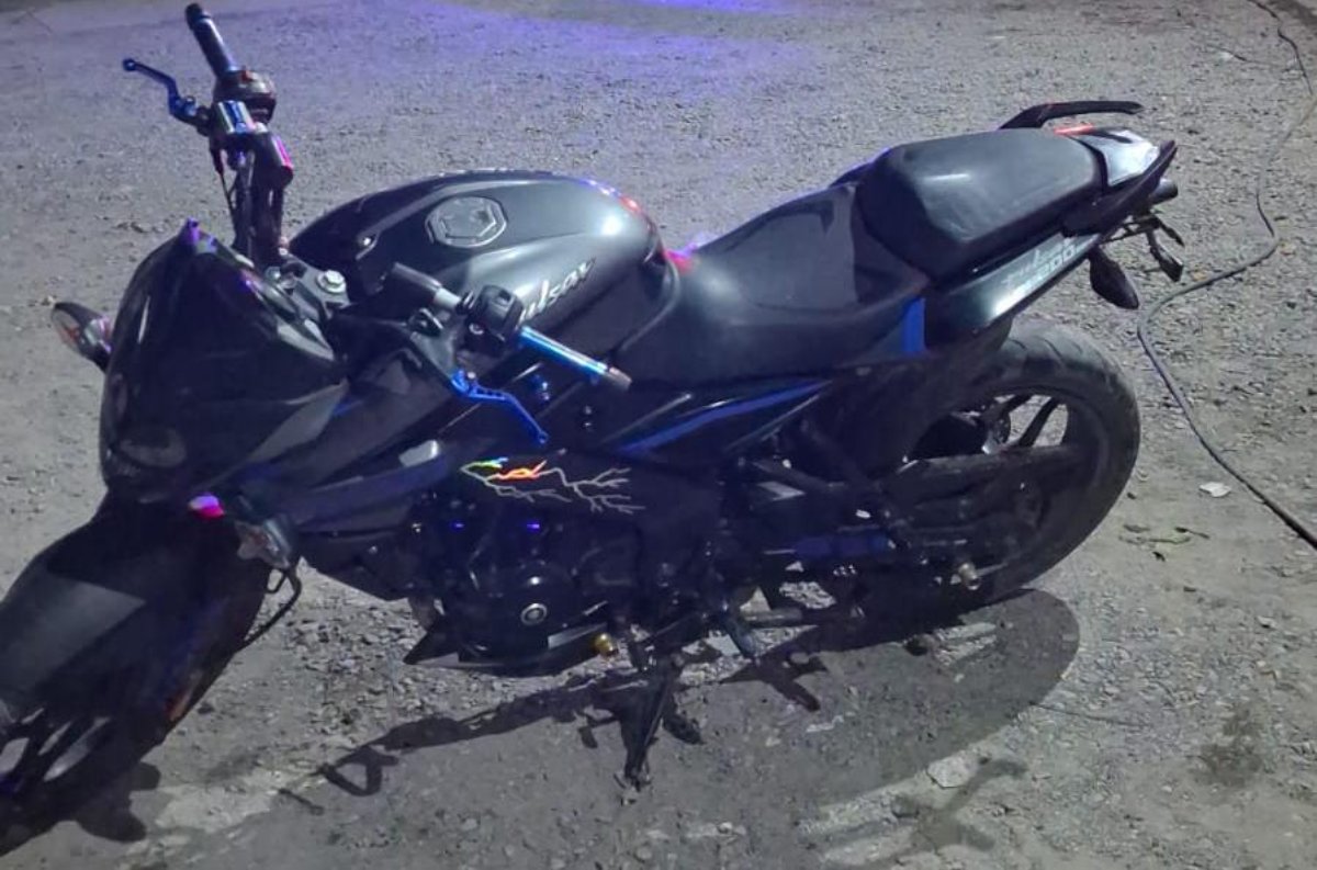 motocicleta con reporte de robo recuperada en Mazatlán