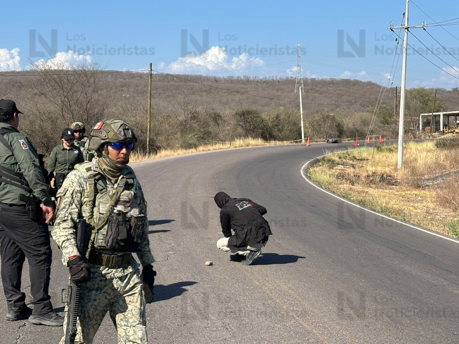 Motociclista ejecutado por la carretera hacia Tepuche, Culiacán