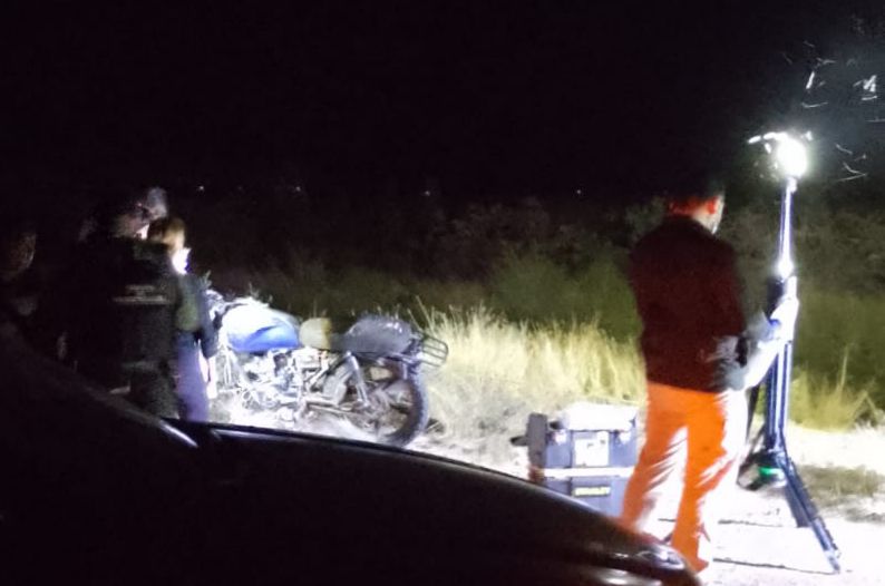 Motociclista fallece tras accidente en la sindicatura de Emiliano Zapata, Culiacán