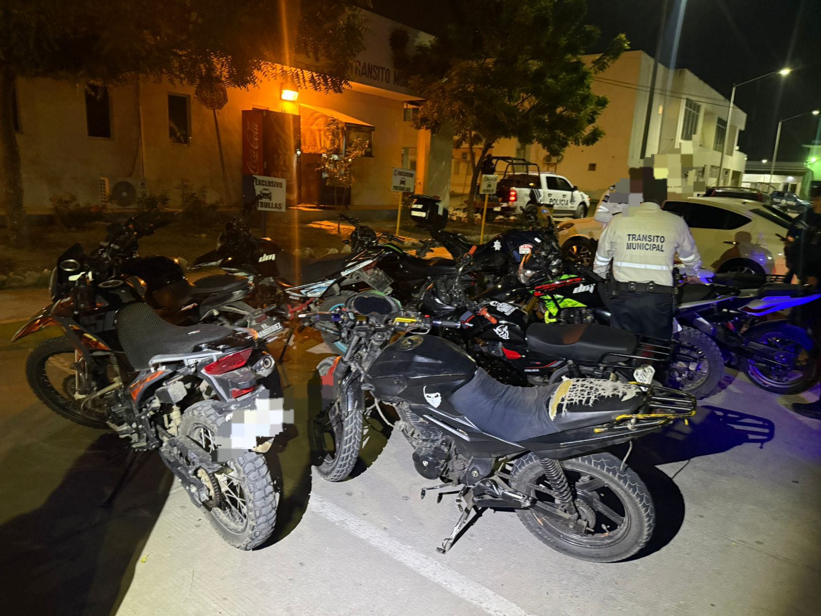 Moto recuperada en Mazatlán